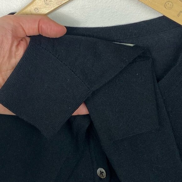 41 Hawthron Black Cardigan Sweater Silk Modal Stitchfix Womens Size Small Top S - Picture 6 of 10